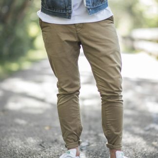 Kebert Men's Straight Fit Chino Pants — Cotton Twill
